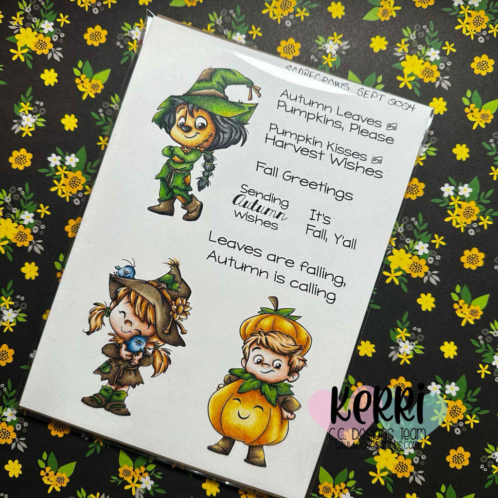 Happy Fall - Scarecrows