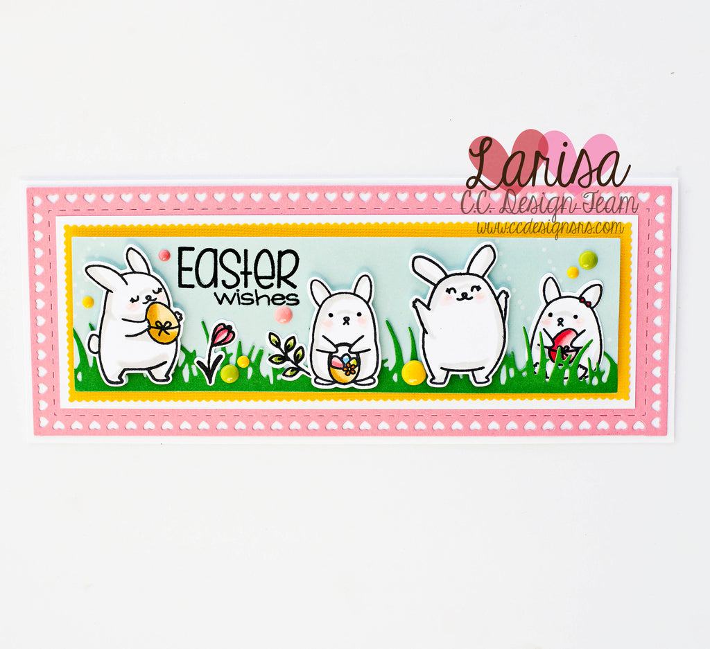 Easter Egg Hunt Slimline Card