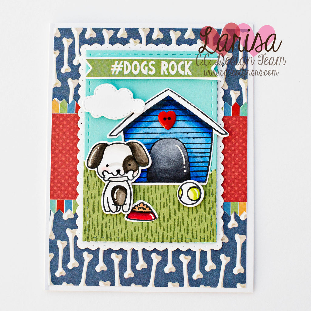 Puppers Backyard Scene