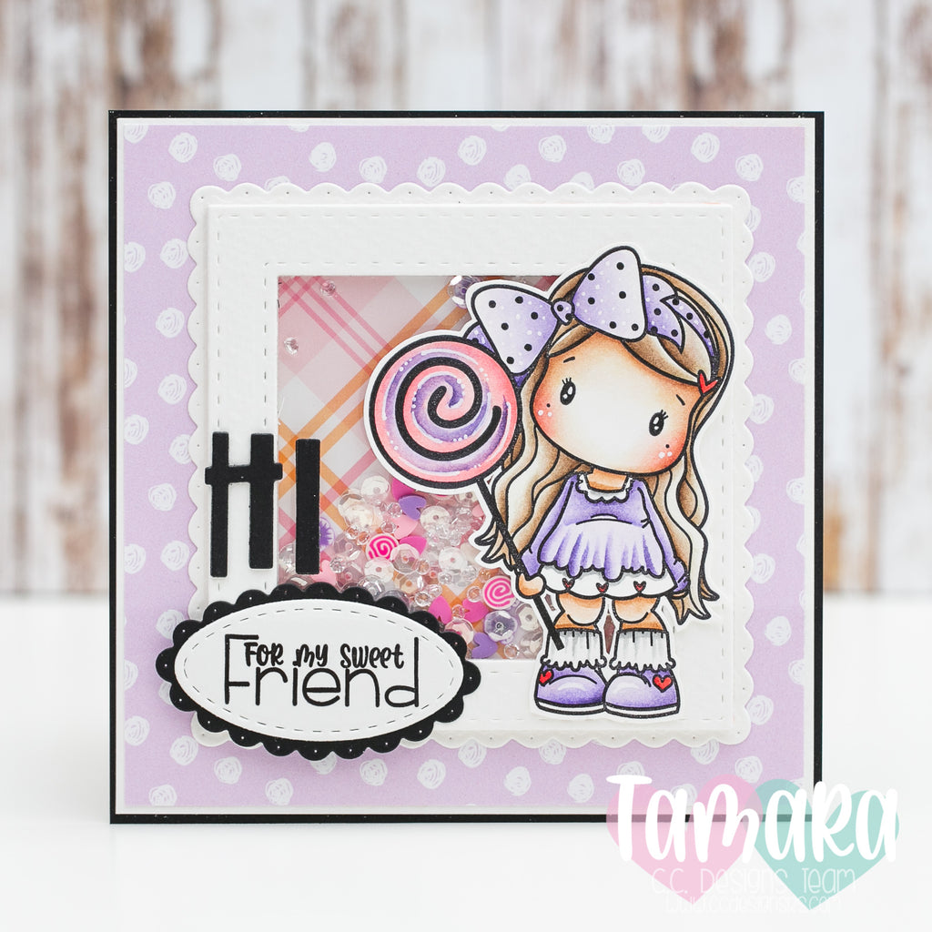 Birthday shaker card