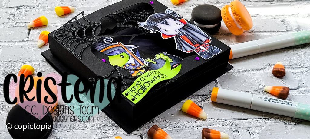 Cute Halloween Spook'ms with Halloween Swissies