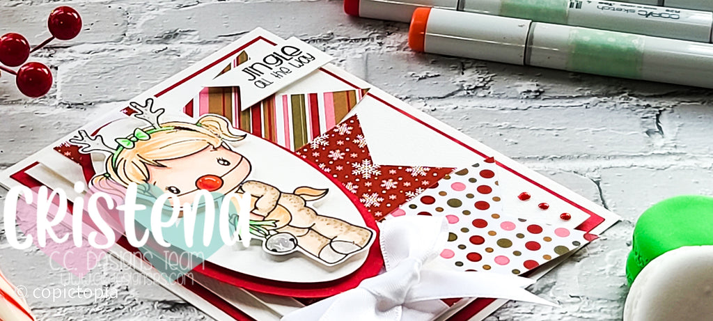 Jingle all the way with Reindeer Swissie