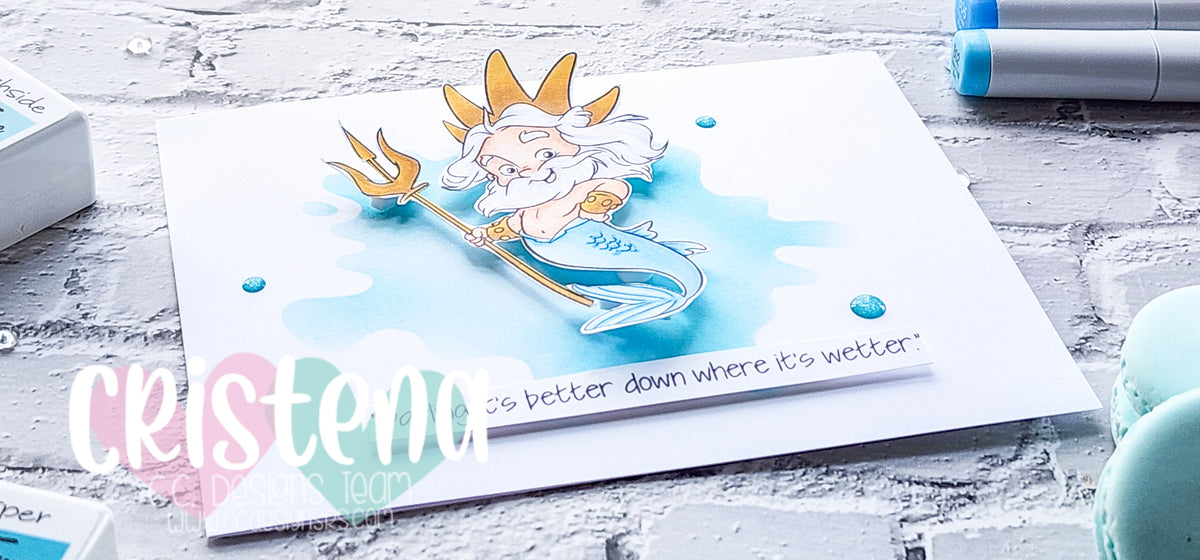 Under the Sea with Cristena – C.C. Designs Rubber Stamps