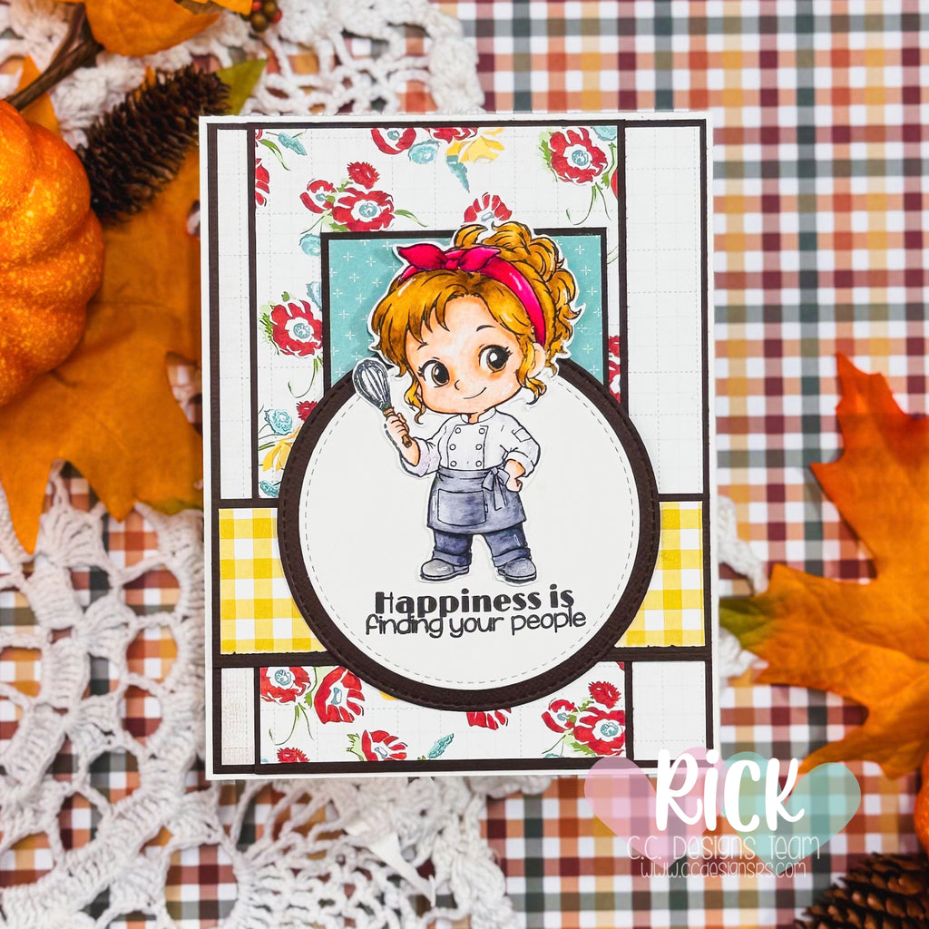 C. C. Designs Friendship Card Tutorial with Stars Hollow