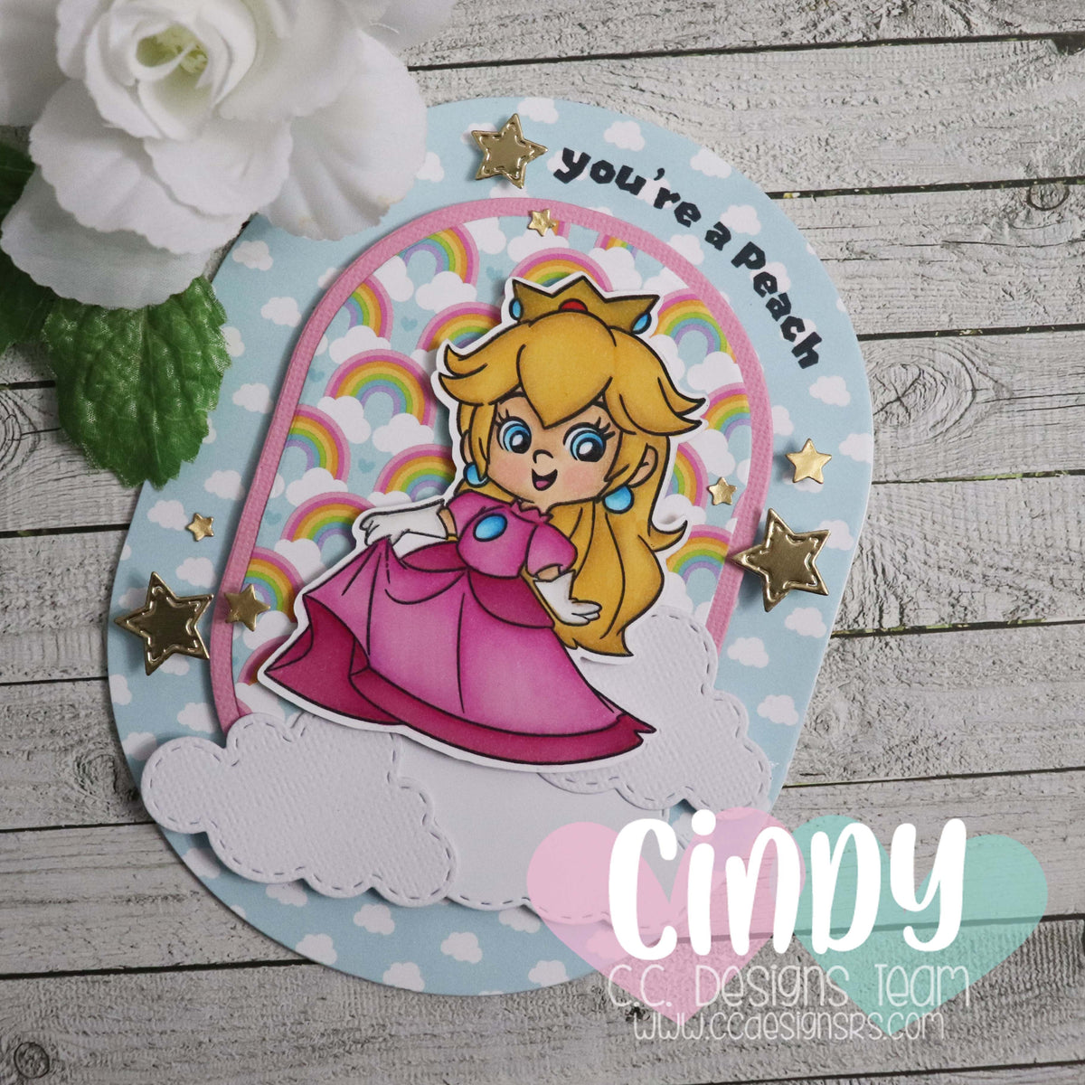 You're a Peach!!! CC Designs – C.C. Designs Rubber Stamps