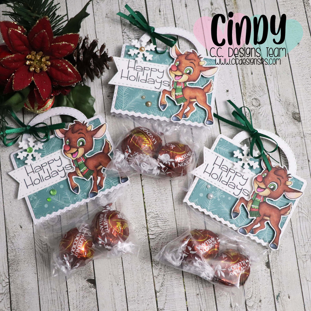 Happy Holidays treat holders!!!