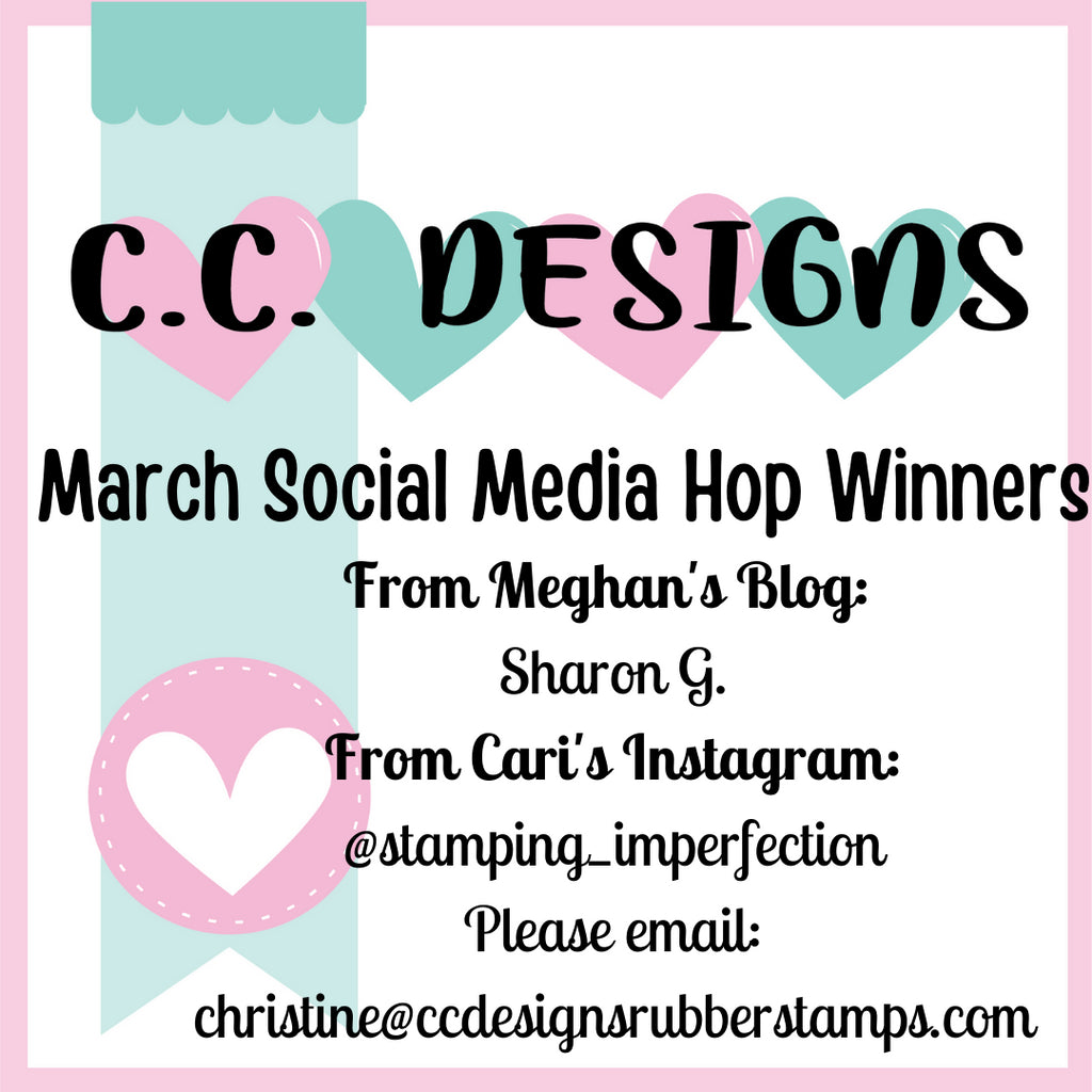 March Social Media Hop Winners!