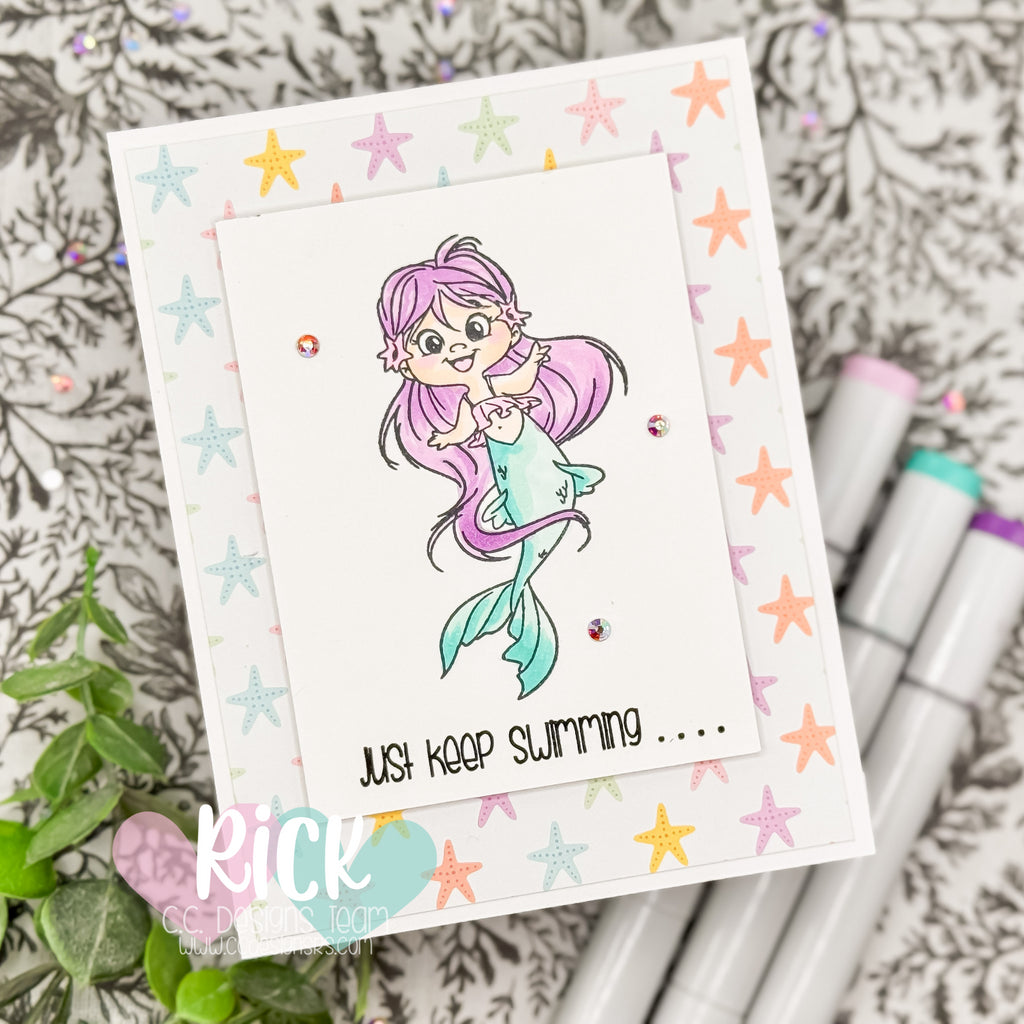 Sweet & Simple: A Magical Mermaid Card You Can Make in Minutes