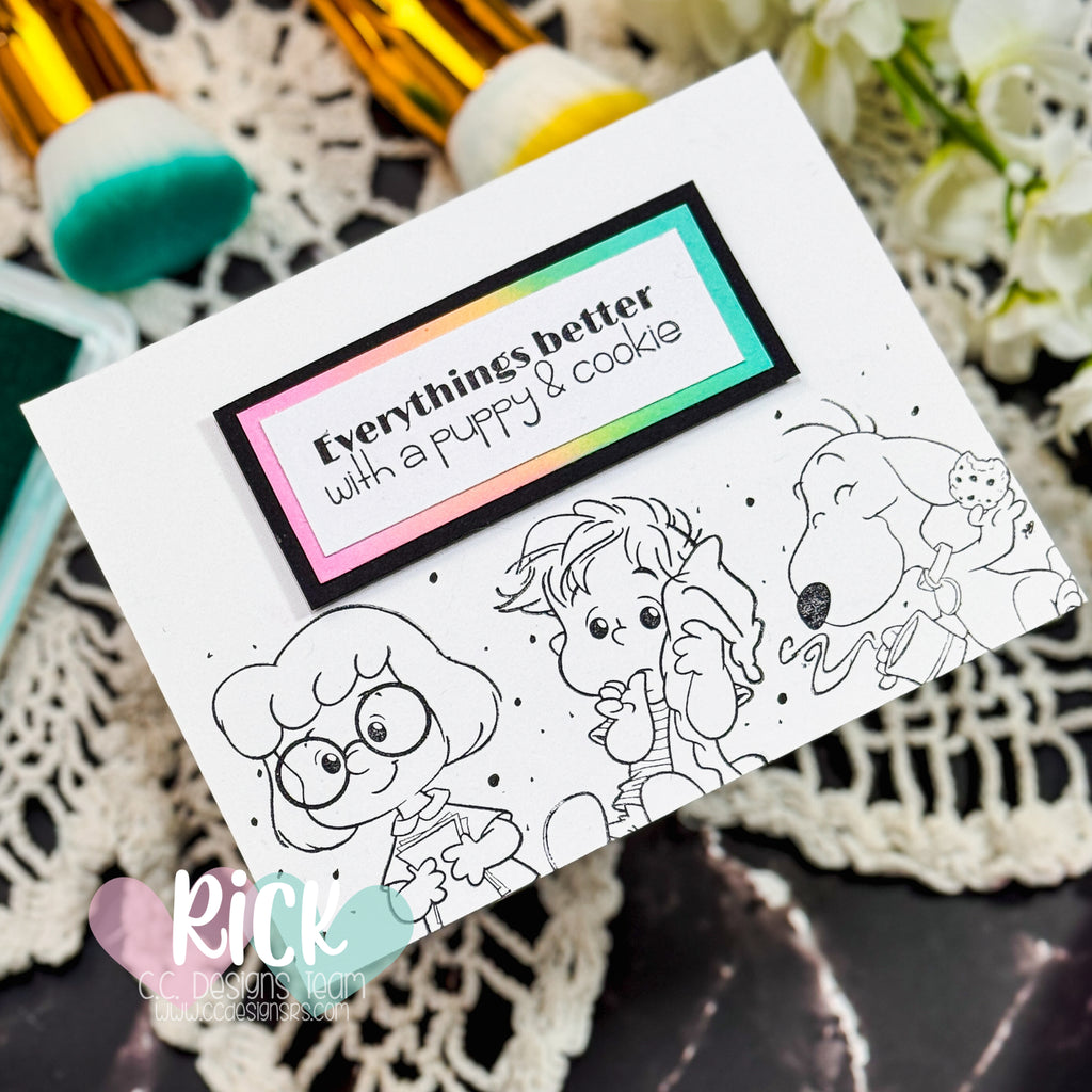 Quick and Easy Cardmaking Tutorial: Clean and Simple Style