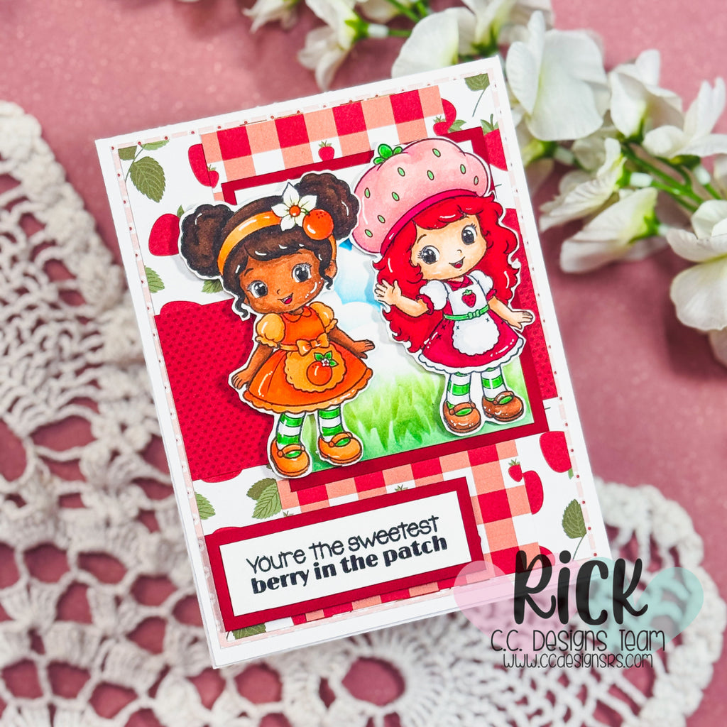 Sweet Friendship Card with the Strawberry Delight Stamp Set