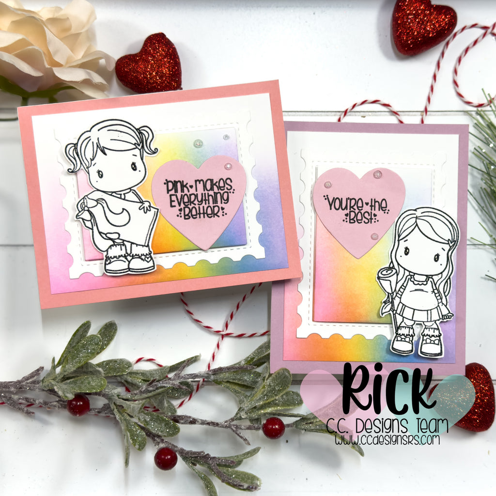 Two Quick & Easy Cards with Swissie Love Stamp Set