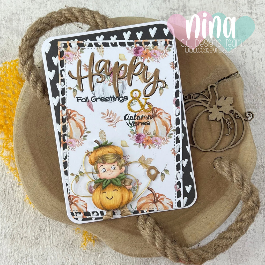 Happy fall greetings!