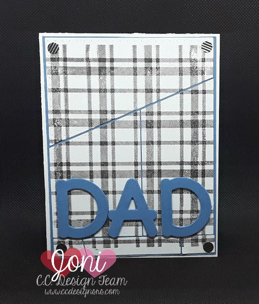 Plaid Background Stamp