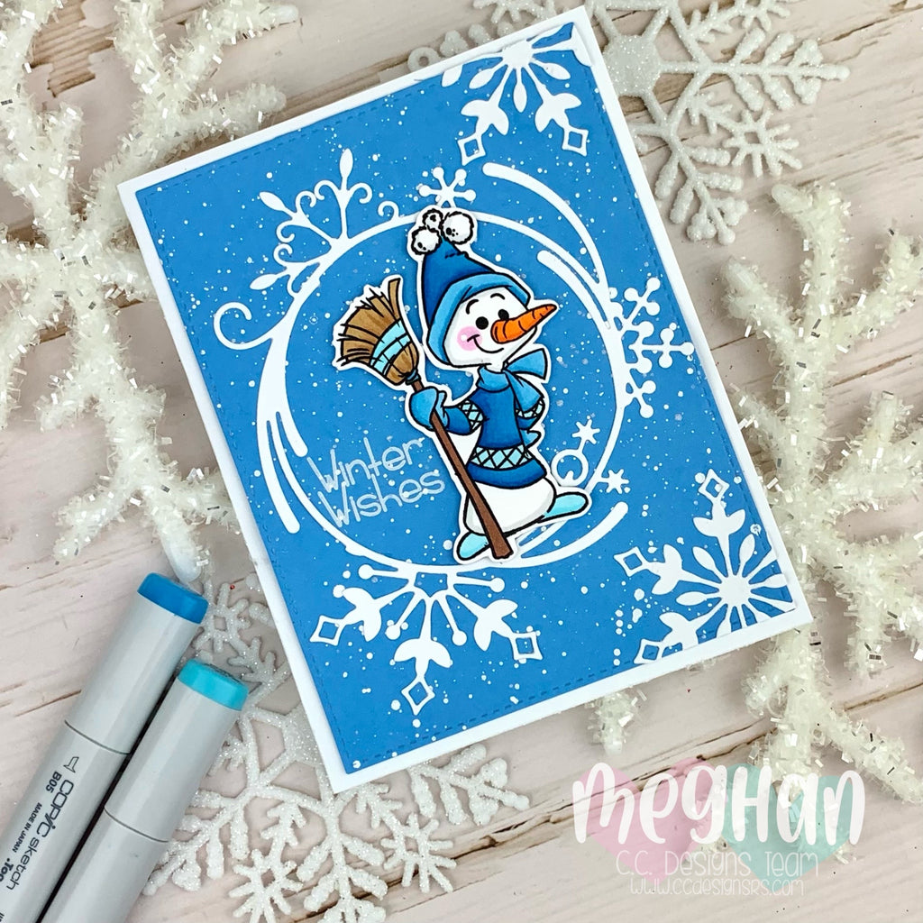 C.C Designs January Facebook Challenge: Anything Goes Optional Twist Winter & December's Winners