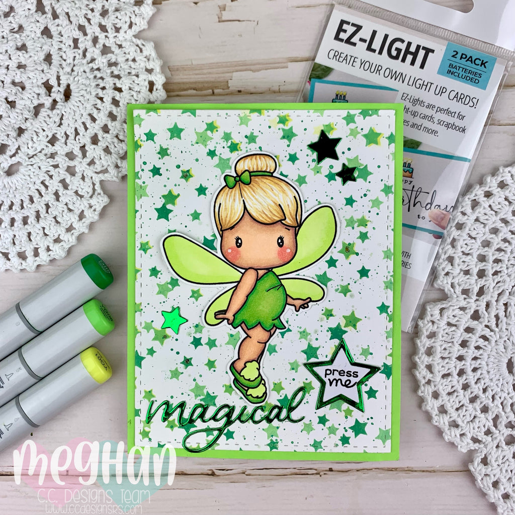 Magical Fairy Light Up Card