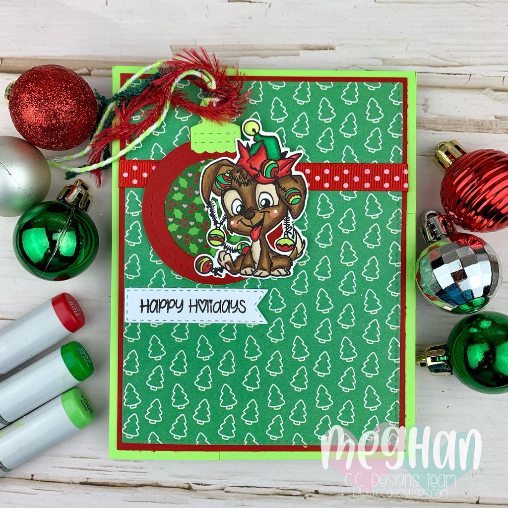 Holiday Animal Ornament Cards