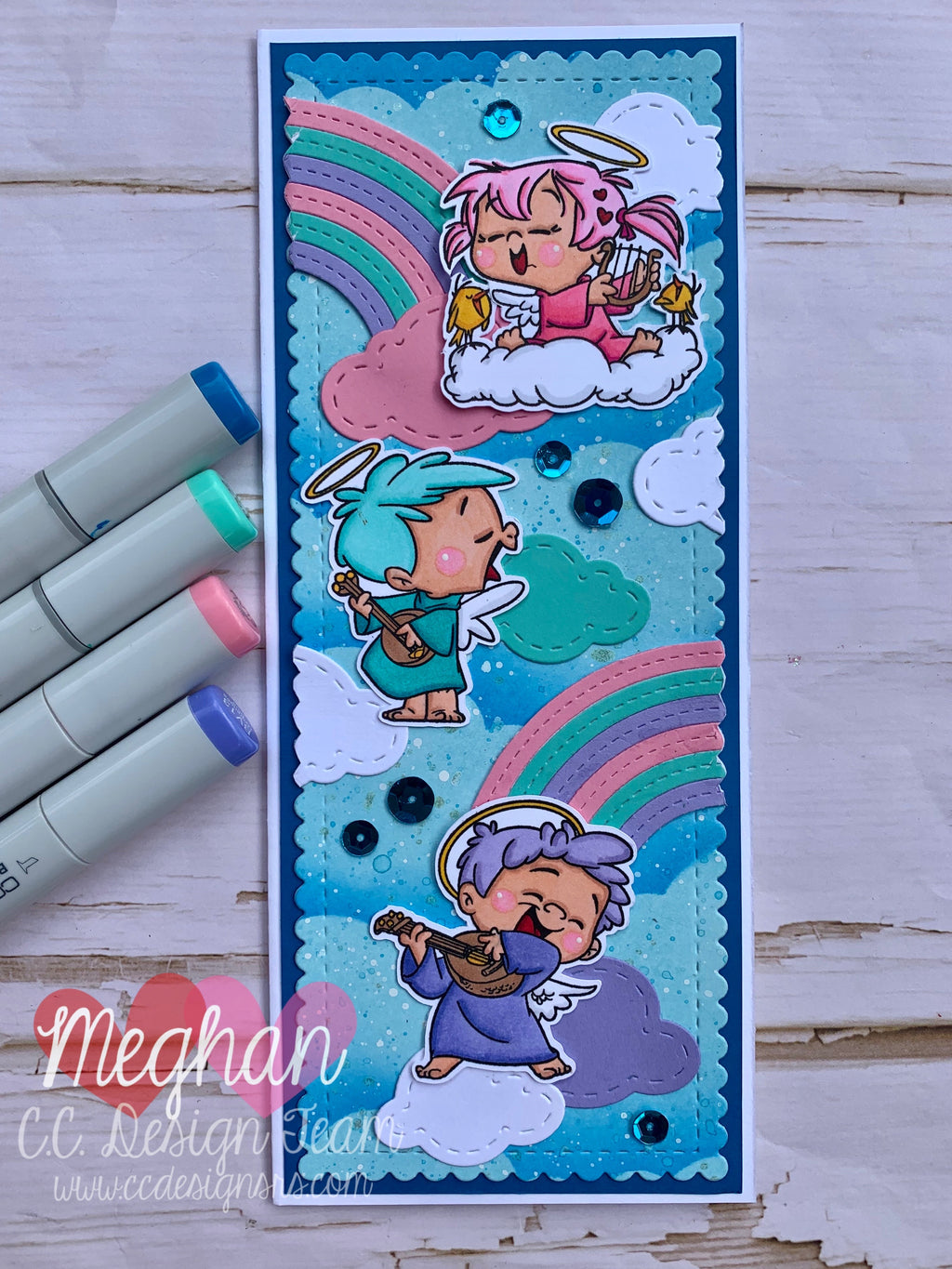 Pastel Rainbow Tiny Angels