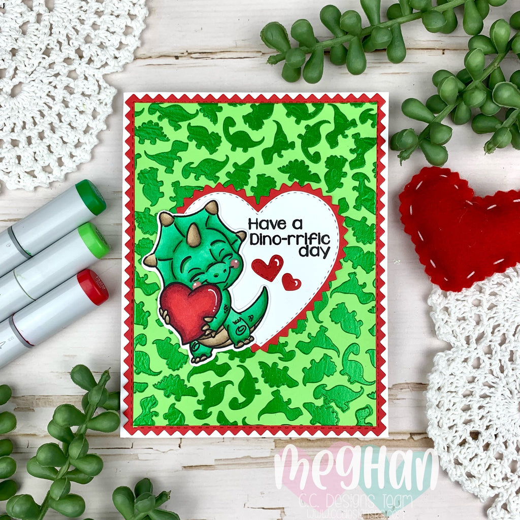 C.C Designs March Facebook Challenge: Anything Goes Optional Twist: Mostly Green & February's Winners