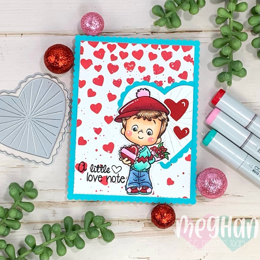 C.C Designs February Facebook Challenge Anything Goes Optional Twist: Love/Hearts & January Winners