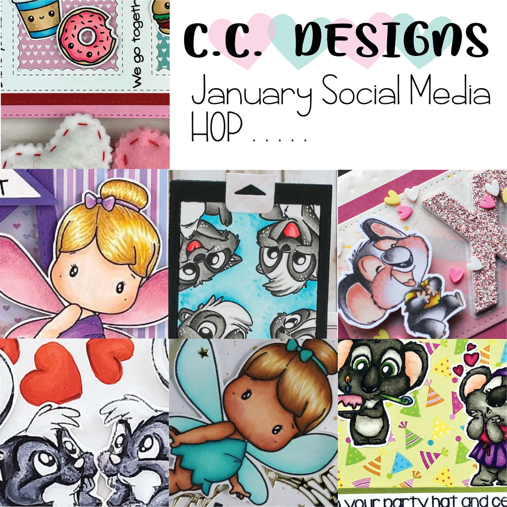 January Social Media Hop . . . . .