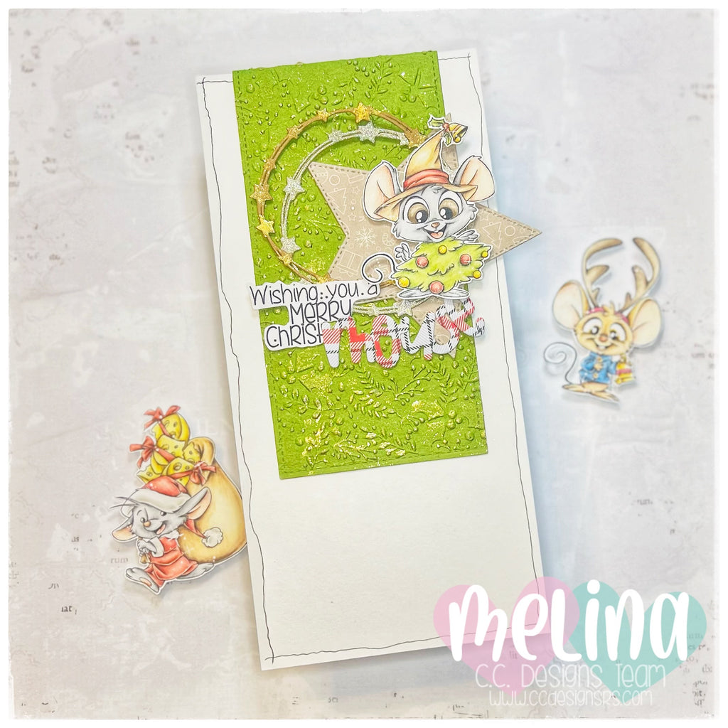 🐭🎄Mice Christmas Fun with Handcrafts by Meli