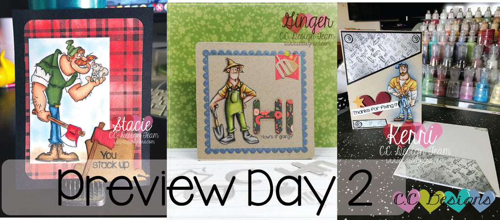 July Preview Day 2: Roberto's Guys and matching dies.