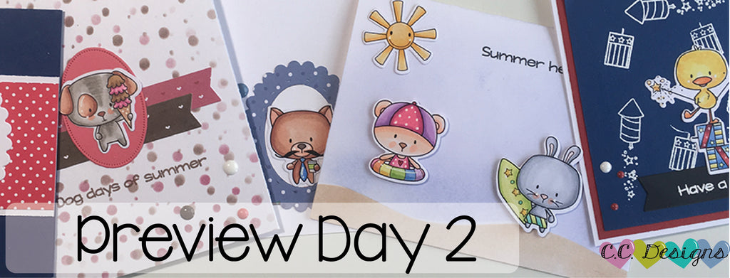 May Preview Day 2: June & July Stamp Set