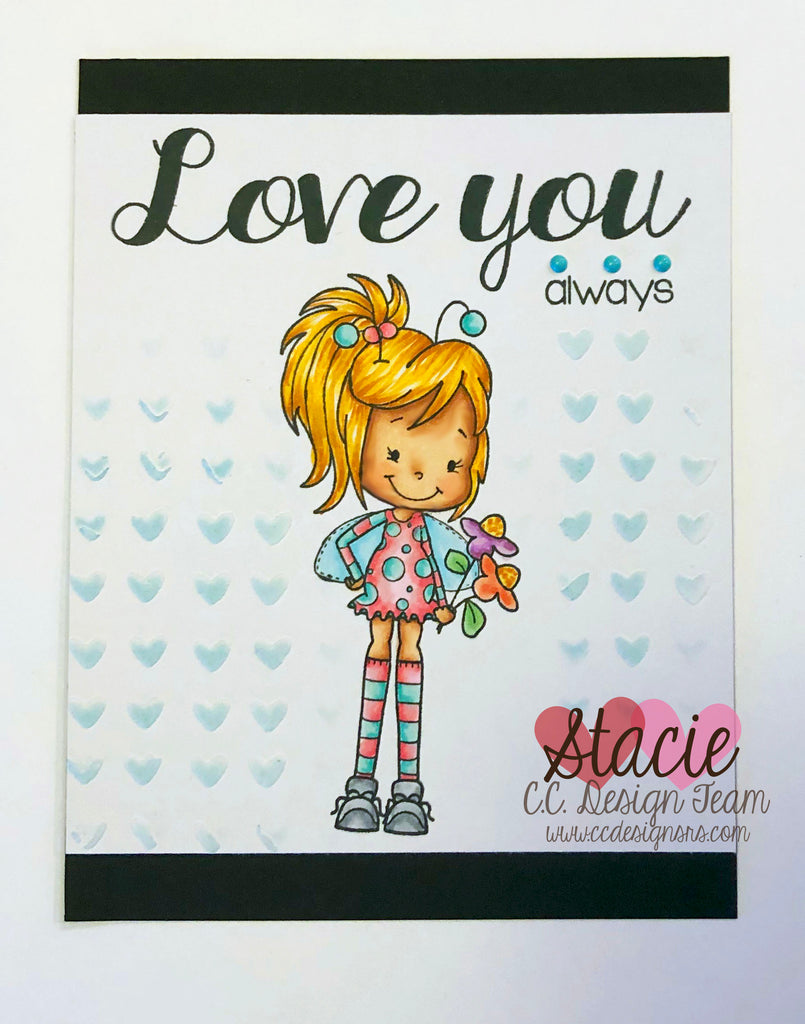 Ladybug Rubber Stamp