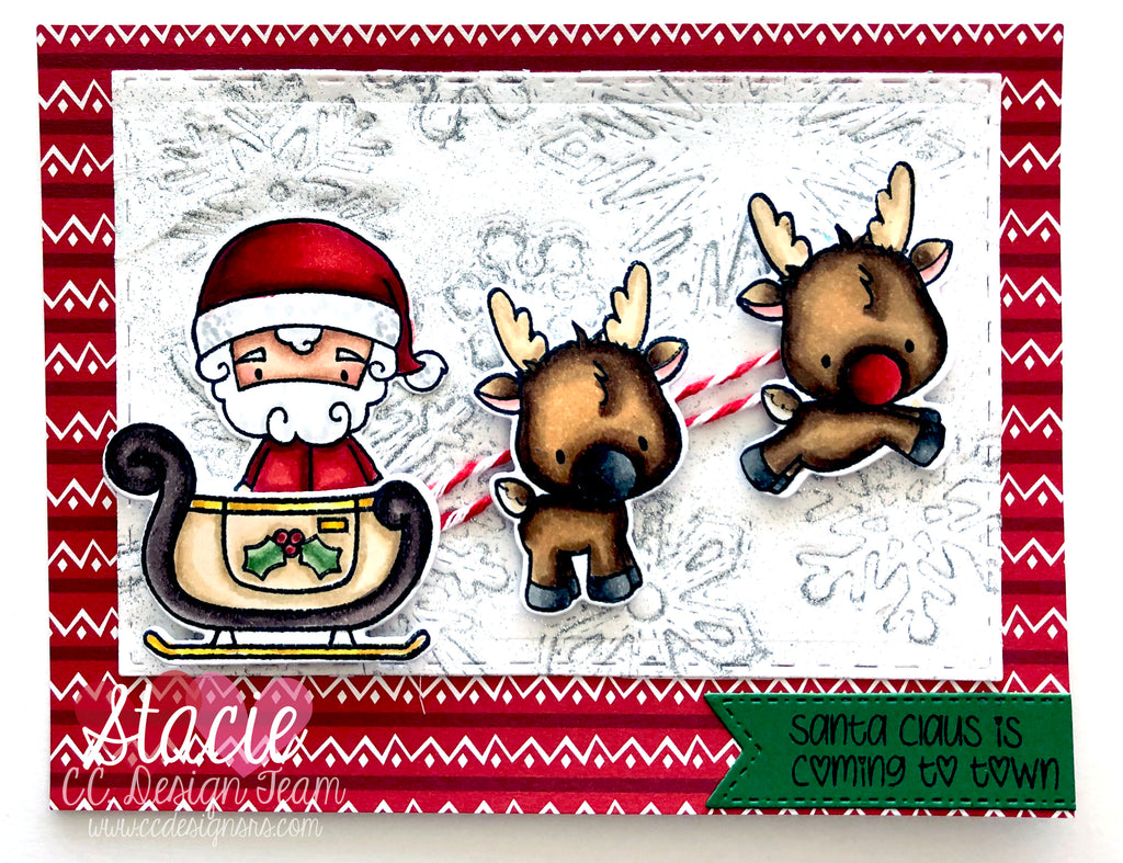 How to Use Metal Dies to make an Embossed Background