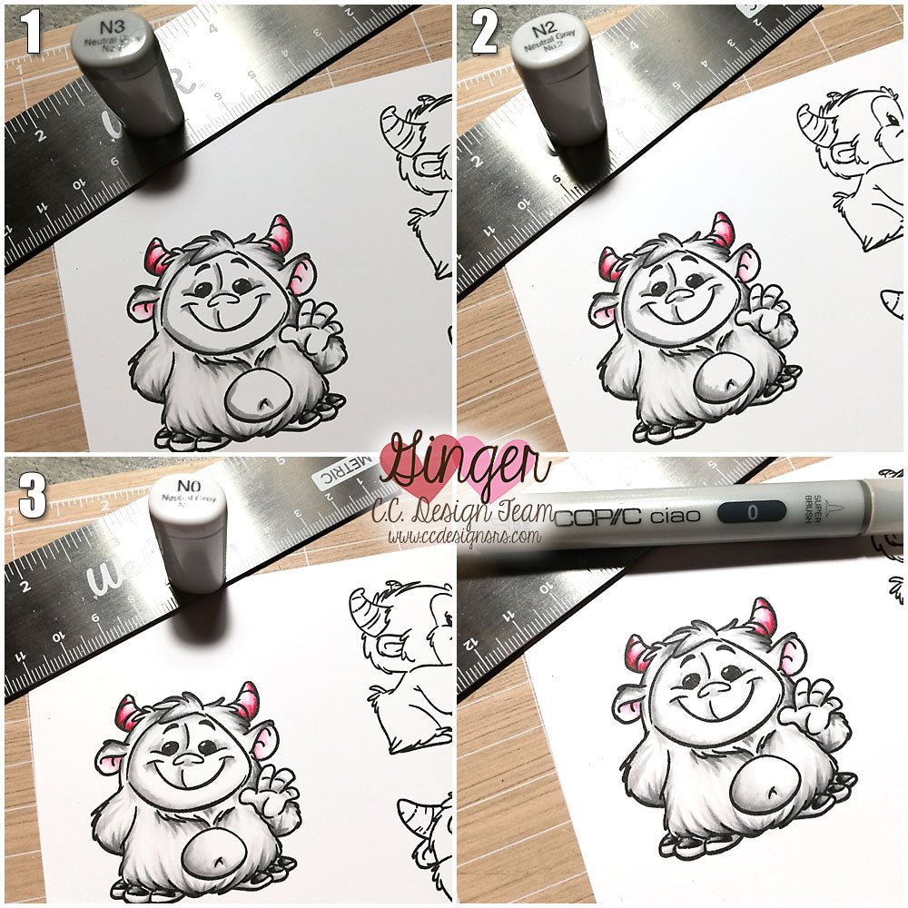 Coloration of the yeti