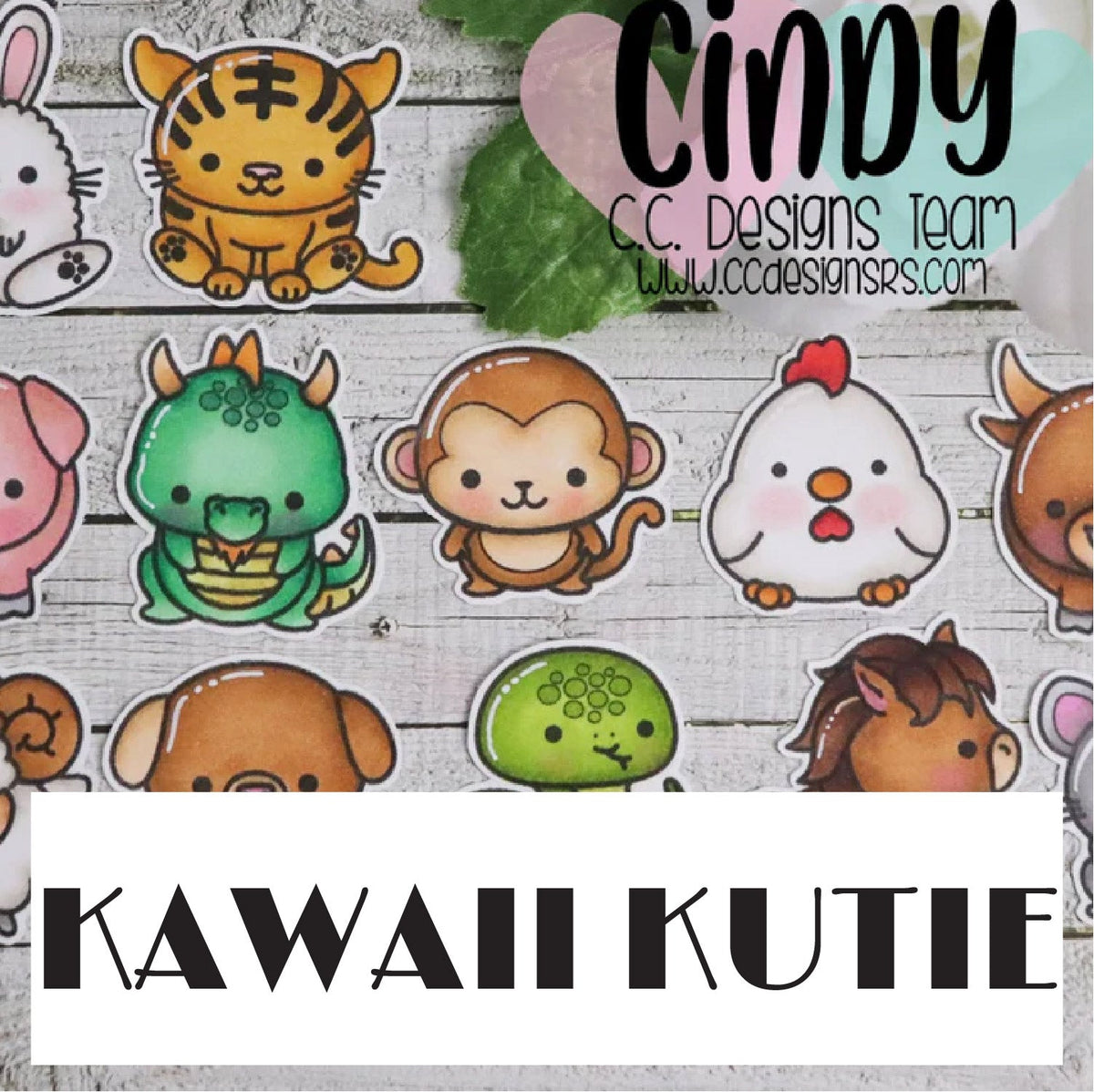 Kawaii Kuties – C.C. Designs Rubber Stamps