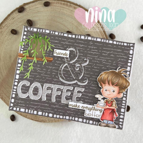 The Friends Clear Stamp Set