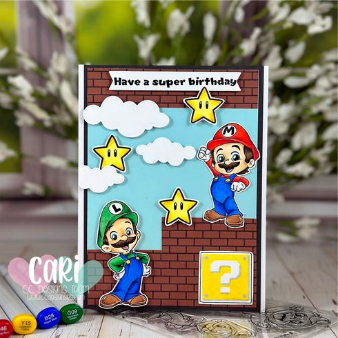 Game Over Clear Stamp Set