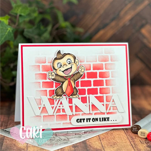 Game Over Clear Stamp Set