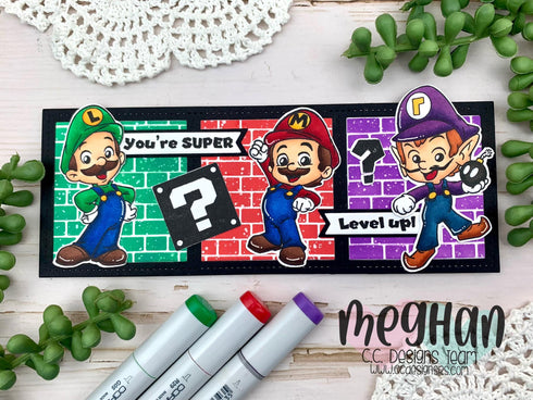 Game Up Clear Stamp Set