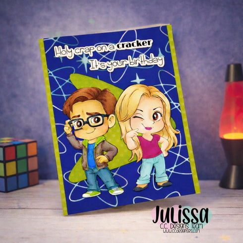 !New Beauty & The Nerd Stamp Set