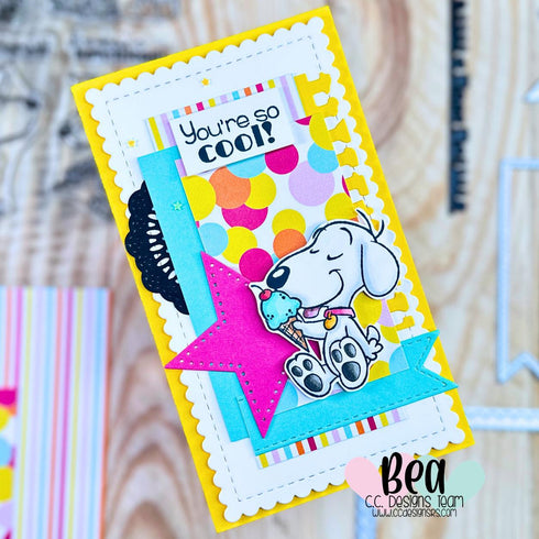 *New Joe Cool Clear Stamp Set -PREORDER