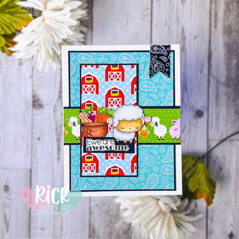 Down On The Farm Clear Stamp Set