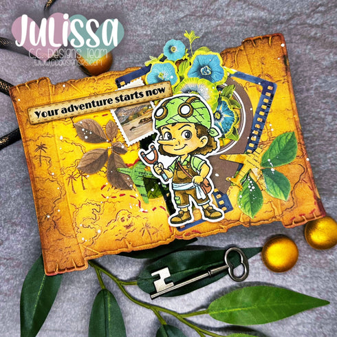 !New One Pirate Clear Stamp Set