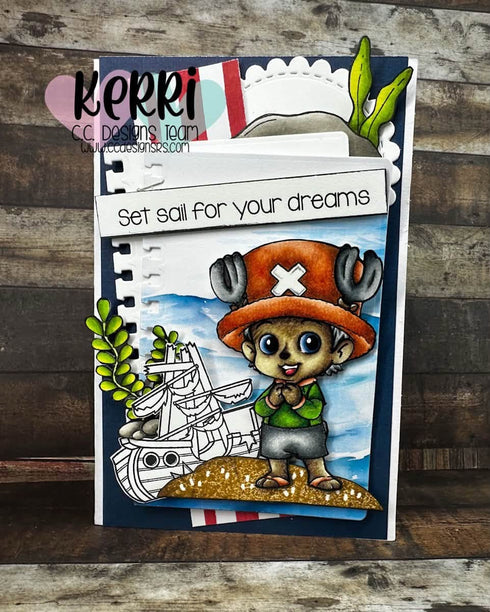 !New One Pirate Clear Stamp Set