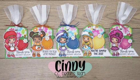 !New Fruity Friends Clear Stamp Set