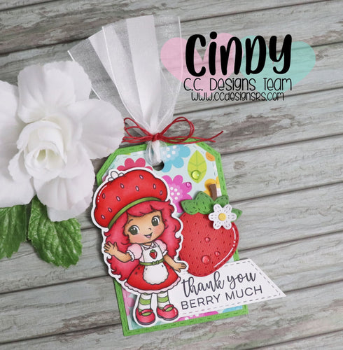 !New Strawberry Delight Clear Stamp Set