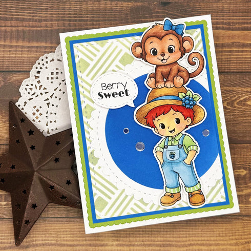 !New Pony Berry Clear Stamp Set