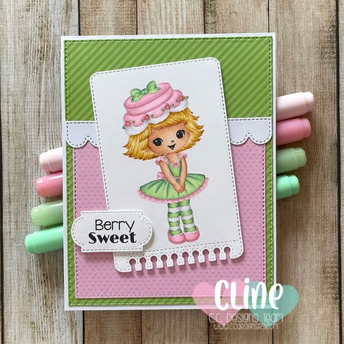 !New Apricot Lime Clear Stamp Set