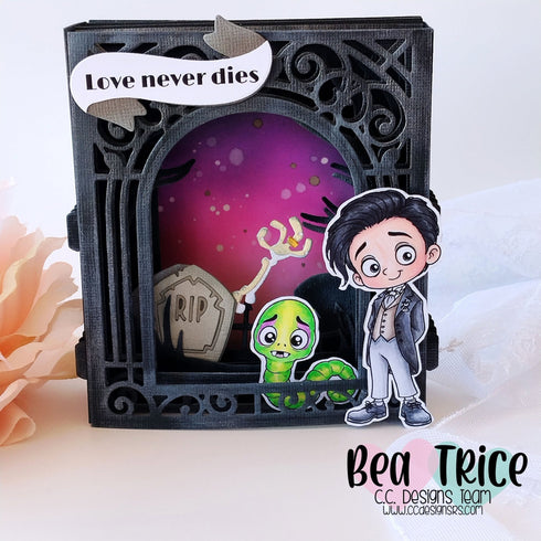 !New Death Bride Clear Stamp Set