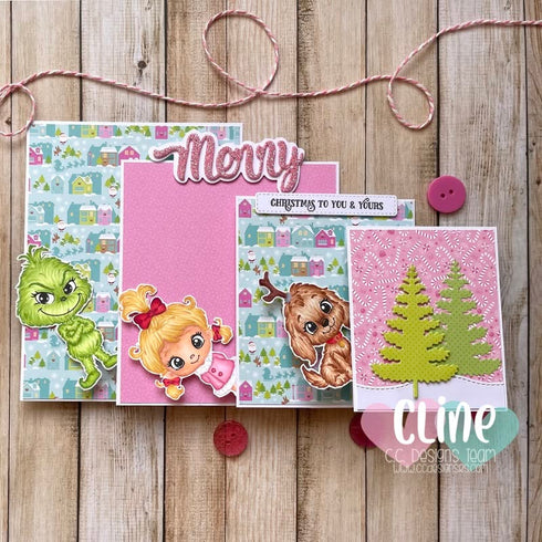 Mean One Clear Stamp Set