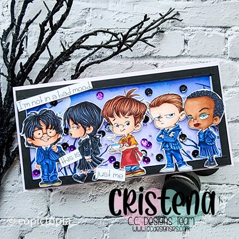 The Friends Clear Stamp Set