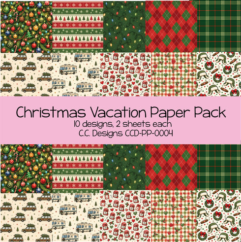 Christmas Vacation Paper Pack