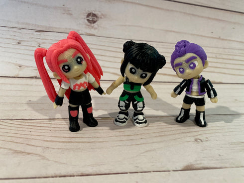 KPOP Purple Articulated 3D Figure