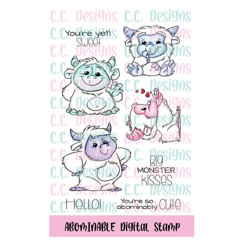 Abominable DIGITAL STAMP